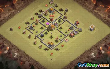 Top TH7 Clash of Clans Base Layouts with Link #35159