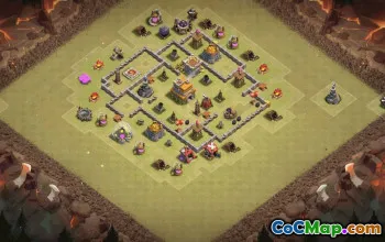 Best TH7 Clash of Clans Base Layouts #35164