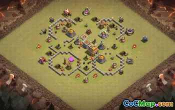 Top Clash of Clans Town Hall 7 Base Layouts #35165