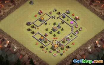 Top Town Hall 7 Base Layouts for Clash of Clans #35166