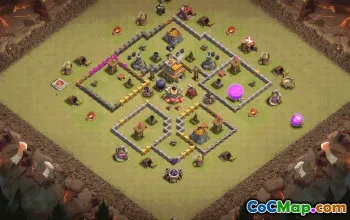 Best Town Hall 7 Base Layouts with Copy Link #35177