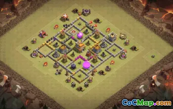 Copy Town Hall 7 Base Layouts for Clash of Clans #35178