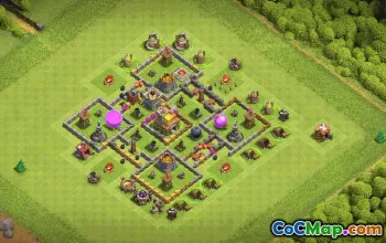 Best Town Hall 7 Base Layouts with Copy Links #35179