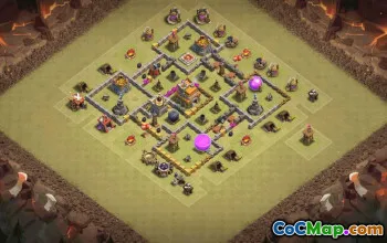 Best TH7 Clash of Clans Base Layouts & Links #35184