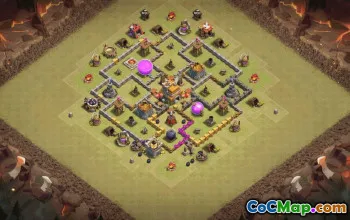 Best Town Hall 7 Base Layouts with Copy Link #35186