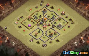 Top Town Hall 7 Base Layouts and Links #35236