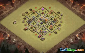 Top TH7 Base Layouts for Clash of Clans #35239