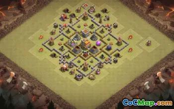 Best TH7 Clash of Clans Base Layouts #35245
