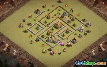 Top Town Hall 7 Base Layouts with Copy Links #35281