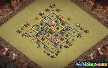 Top Town Hall 7 Base Layouts for Clash of Clans #35300