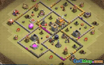 Top TH7 Clash of Clans Base Layouts with Link #35307