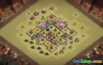 Top Town Hall 7 Base Layouts for Clash of Clans #35311