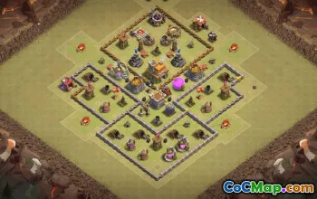 Top Town Hall 7 Base Layouts for Clash of Clans #35381