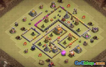 Top TH7 Clash of Clans Base Layouts to Copy #35446