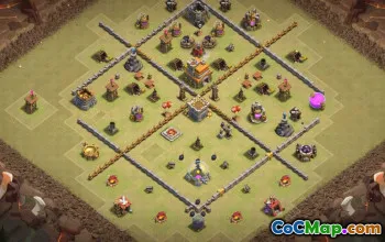 Top TH7 Clash of Clans Base Layouts & Maps #35539