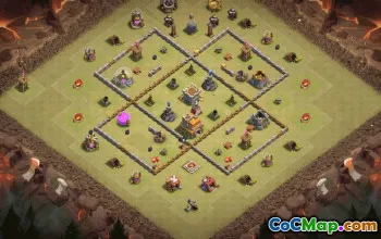 Best Town Hall 7 Base Layouts for Clash of Clans #35541