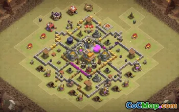 Top Town Hall 7 Base Layouts for Clash of Clans #35545