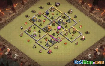 Best Town Hall 7 Base Layouts with Copy Links #35570