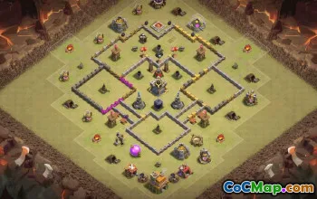 Best TH7 Clash of Clans Base Layouts with Link #35573