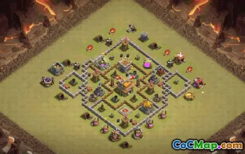 Top Town Hall 7 Base Layouts for Clash of Clans #35635