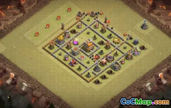 Best Town Hall 7 Base Layouts for Clash of Clans #35638