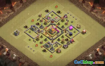 Best Town Hall 7 Base Layouts & Maps #35667