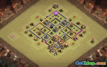 Top Town Hall 7 Base Layouts for Clash of Clans #35671