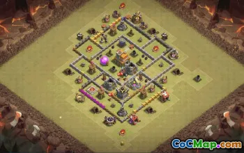 Best Town Hall 7 Base Layouts & Link #35767