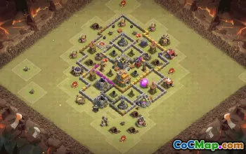 Best Town Hall 7 Base Layouts with Copy Links #35769