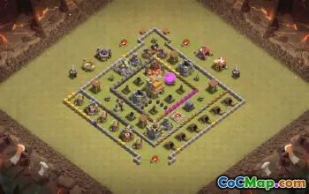 Top Town Hall 7 Base Layouts for Clash of Clans #35852