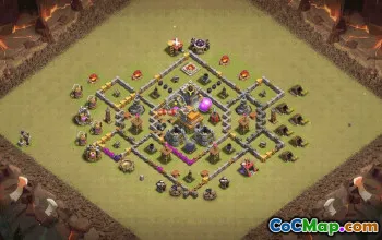 Top TH7 Clash of Clans Base Layouts & Maps #35857