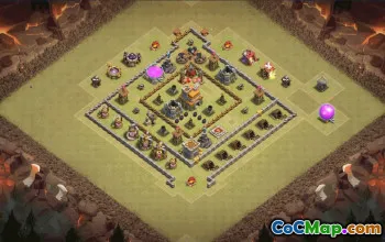 Copy Town Hall 7 Base Layouts for Clash of Clans #35898