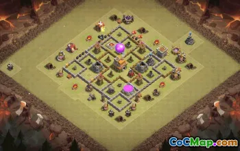 Best Town Hall 7 Base Layouts with Copy Link #35900