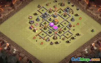Top TH7 Clash of Clans Base Layouts & Links #35903