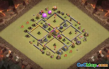 Top Clash of Clans TH7 Base Layouts and Maps #35933