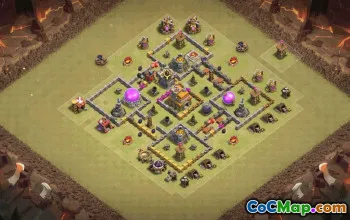 Top Town Hall 7 Base Layouts & Links #35962