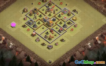 Top Town Hall 7 Base Layouts for Clash of Clans #35999