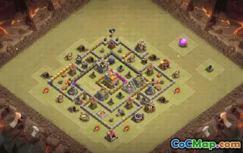 Best Town Hall 7 Clash of Clans Base Layouts #36048