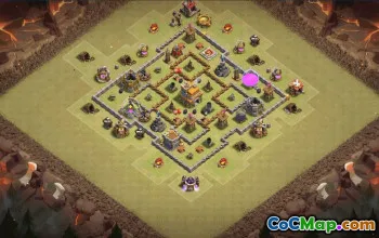 Best Town Hall 7 Base Layouts with Link #36074