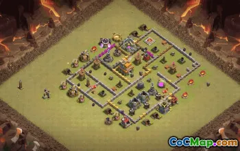 Copy Town Hall 7 Base Layout for Clash of Clans #36112