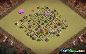 Top Town Hall 7 Base Layouts for Clash of Clans #36161