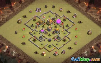 Top Town Hall 7 Base Layouts for Clash of Clans #36162