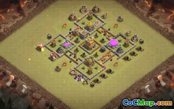 Top TH7 Clash of Clans Base Layouts & Links #36165
