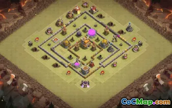 Top Town Hall 7 Base Layouts for Clash of Clans #36168