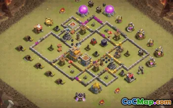 Top TH7 Base Layouts for Clash of Clans #36214