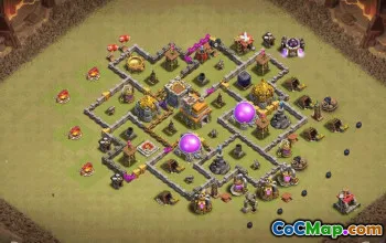 Best Clash of Clans TH7 Base & Layouts #36216