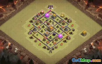 Best Town Hall 7 Clash of Clans Base Layouts #36218