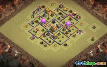 Top Town Hall 7 Base Layouts for Clash of Clans #36220