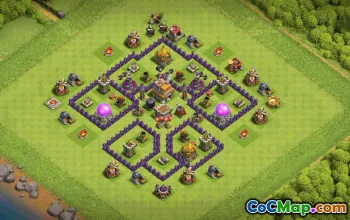 Top Town Hall 7 Base Layouts with Links #36245