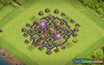 Best TH7 Clash of Clans Base Layouts & Maps #36246